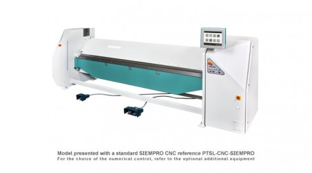 Universal folding machine PTS with standard SIEMPRO CNC