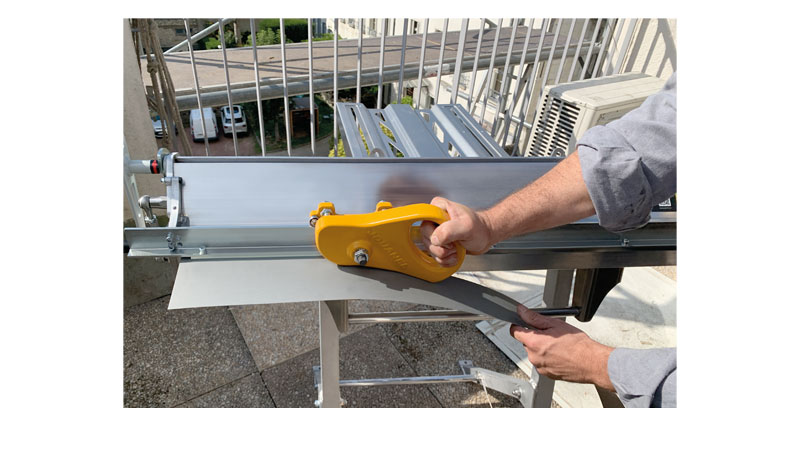 Plieuse de chantier 1 M aluminium