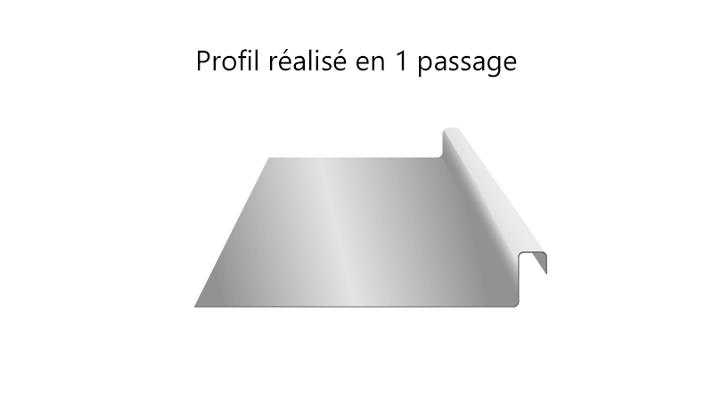 Profileuse joint debout légère avec coupe manuelle intégrée - Realisation3